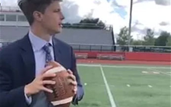 Celebrating Confirmation with Football